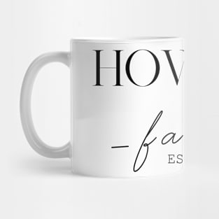 Howson Family EST. 2020, Surname, Howson Mug